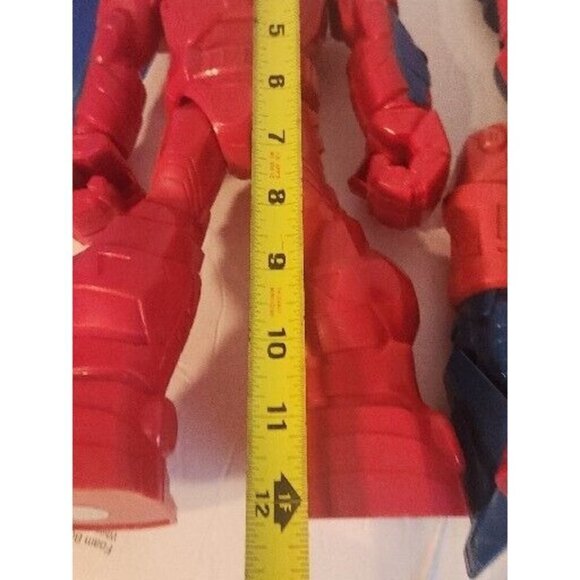 Lot of 4 Action Figures 12" Transformers Toy Robot figure transformer Captain - Picture 13 of 13